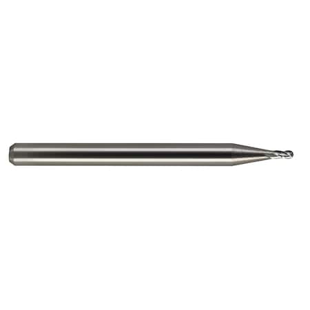 M.A. Ford Tuffcut Gp 4 Flute Ball Nose End Mill Stub, 1/16 16506250
